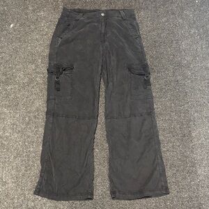 Womens Black Cargo Pants